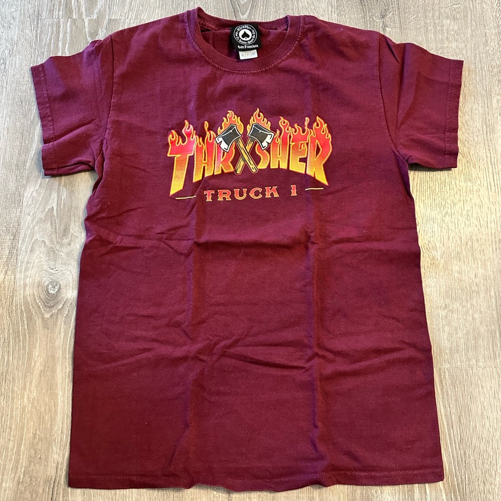 Thrasher Burgundy Tee